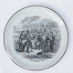 Antyk z Delft talerzyk porcelanowy  Boch Delft Holland