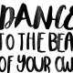 PLAKAT–dance To Th e Beat ...A2