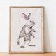 Retro Rabbit A4