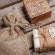 TURKUSOWA CZARKA CERAMICZNA DO KAWY CAPPUCCINO w woreczku jutowym prezentowym WYJĄTKOWY PREZENT DLA KOBIETY Gaia-ceramika