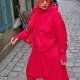 SUKIENKA ROBIN RED