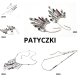 Patyczki vol. 8  /ruby/ - naszyjnik