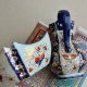 Antique Imari Bowl and Jug Toilet Set XIXw.  - umywalnia! ❤ Wspaniały komplet toaletowy ❤