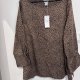 Panterka bluzka Chico's 4 US leopards print long sleeve plus size oversize 4XL / 48 / 20