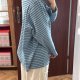 Paski golf bluzka Avenue 30/32 Plus Size długi rękaw oversize bawełna stretch 9XL / 58 / 30