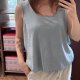 Błękitny top bez rękawów Lane Bryant 26/28 Plus Size dzianina oversize 4XL / 48 / 20