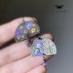 Kolczyki Exotic Flowers & Cosmic Lavender