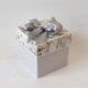 10 rocznica ślubu, aluminiowe gody, exploding box, kartka 3d