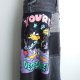 długa czarna spódnica denim r.38