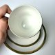 Seltmann Weiden Zestaw Śniadaniowy porcelana Filiżanka biel złocenia Elegancja Vintage