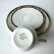 Seltmann Weiden Zestaw Śniadaniowy porcelana Filiżanka biel złocenia Elegancja Vintage