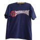 Vintage Metallica 2003 Granatowy T-shirt Giant Licensed M Uniseks