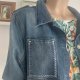 nine west jeansowa kurtka większa