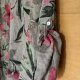 100% Cotton Made in Italy efektowna asymetryczna bawełniana przewiewna z kieszeniami