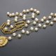 Sautoir /white pearls/ 2025-06/ - naszyjnik