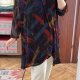 Avenue Tunika w Abstrakcyjny Wzór Plus Size 7XL / 54 / 26