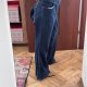 Ava & Viv Granatowe Jeansy High Rise Flare Plus Size  7XL / 54 / 26