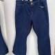 Ava & Viv Granatowe Jeansy High Rise Flare Plus Size  7XL / 54 / 26