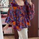 Terra & Sky Bluzka boho hiszpanka  6XL / 52 / 24