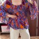 Terra & Sky Bluzka boho hiszpanka  6XL / 52 / 24