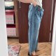 Banana Republic Jasnoniebieskie Spodnie Wide Leg Crop Plus Size  4XL / 48 / 20