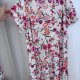 Woman Within Kolorowa Sukienka w Kwiaty Plus Size  9XL / 58 / 30
