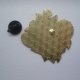 METALOWA EMALIOWANA PIN PRZYPINKA RUDY KOT KOTEK W SŁONECZNIKACH