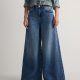 RESERVED - JEANSY WIDE LEG Z WYSOKIM STANEM - 36