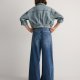 RESERVED - JEANSY WIDE LEG Z WYSOKIM STANEM - 36