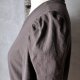 T-shirt brąz bufki crop XS S