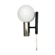 Kinkiet lampa ścienna AKA Leuchten lata 70. kula space age chrome mid-century vintage NRD