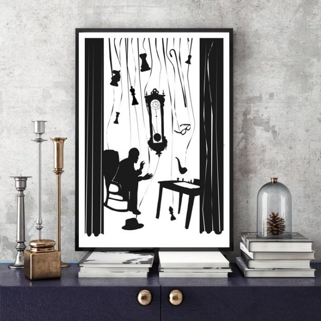Czas... 100x70 cm.
