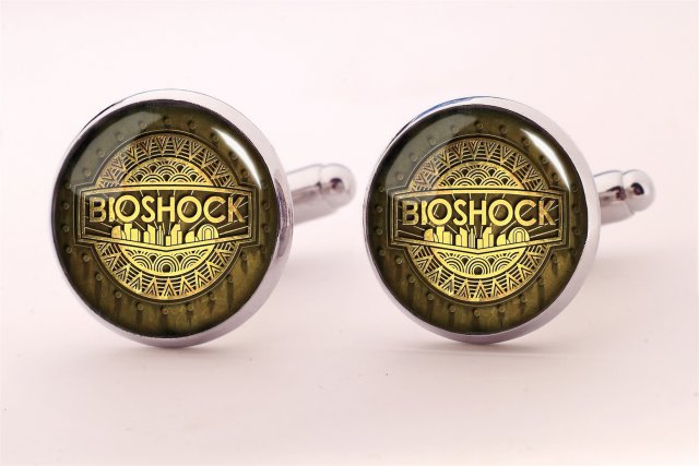 Bioshock -  spinki do mankietów - Egginegg