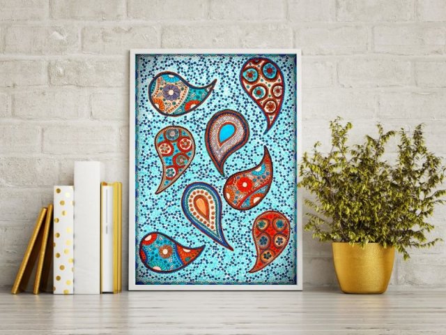 Paisley A3