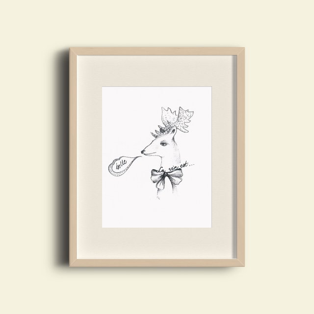 Plakat Jelen