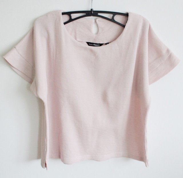 PLUS SIZE PUDROWA BLUZKA KAPPAHL