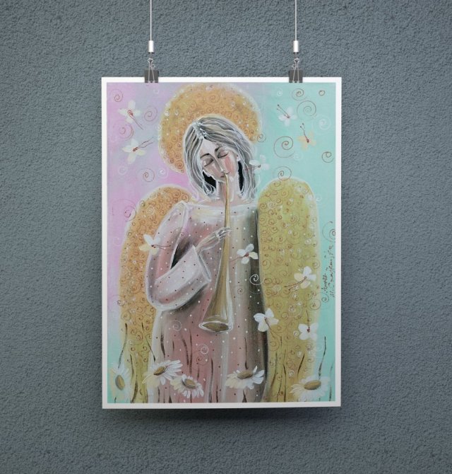 Powiew lata. Plakat