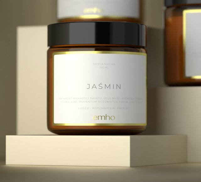 Świeca sojowa Jaśmin
