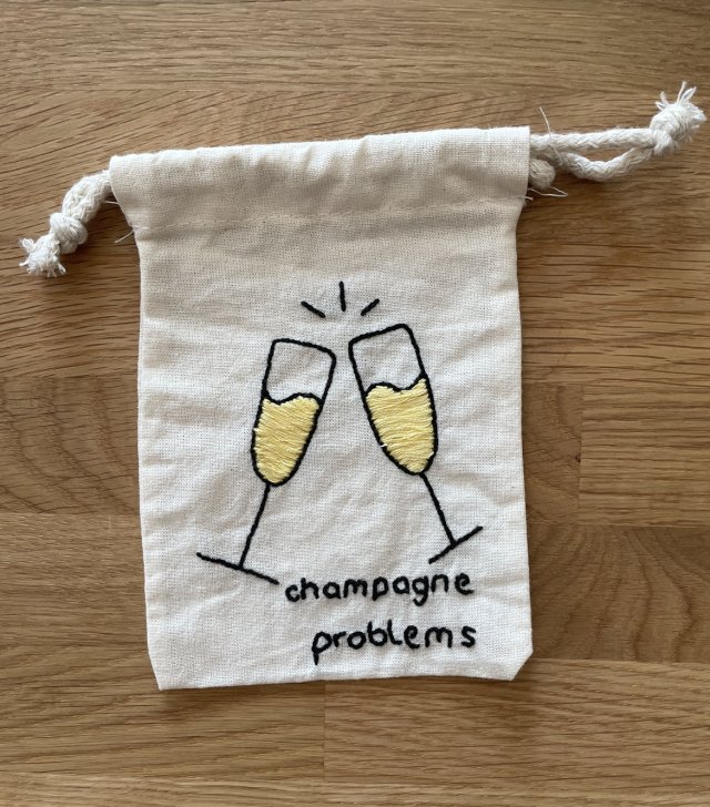 woreczek 'champagne problems'