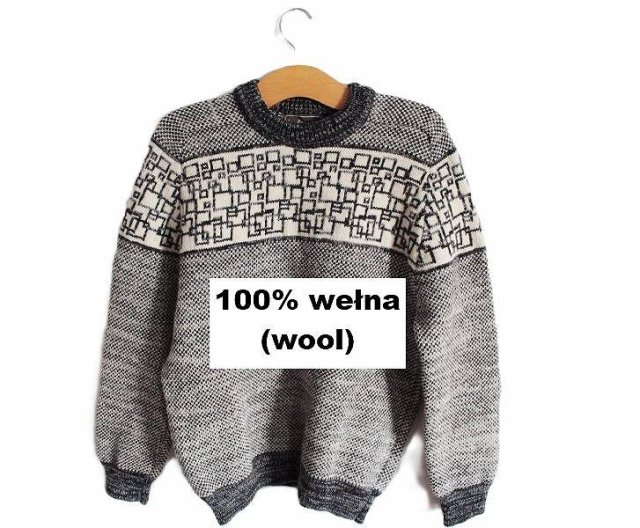 exclusive 100% wool sweater