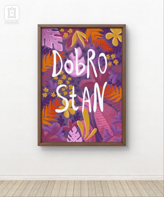 Plakat Dobrostan