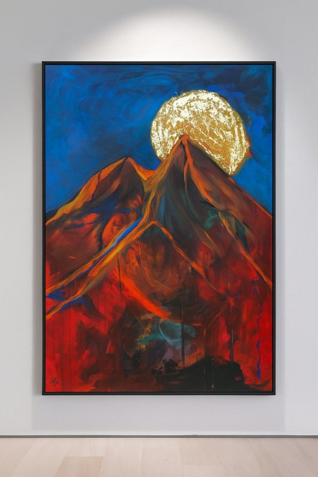 Obraz Akrylowy 100 x 70 cm - Góry