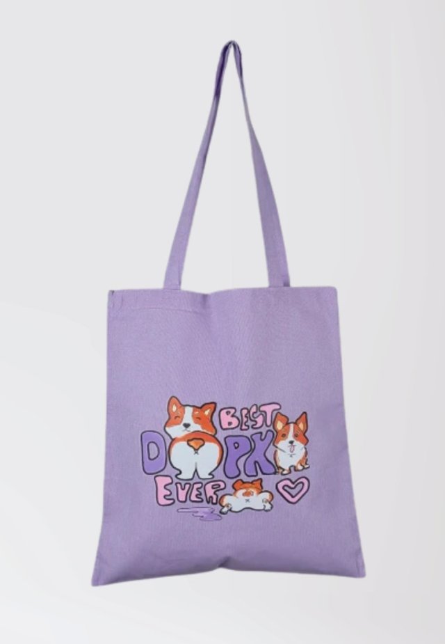 Torba Shopperka Corgi - BEST DOOPKA EVER