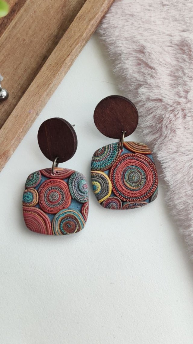 Kolczyki Boho