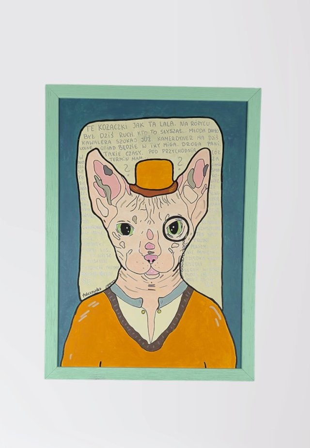 Obraz - KOT SPHINX - A3