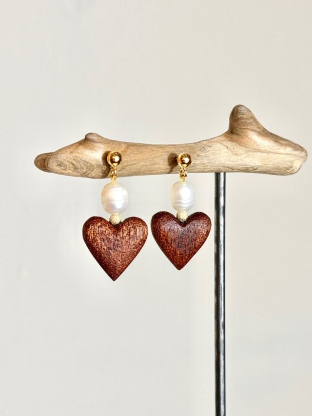 Kolczyki Pearl Love