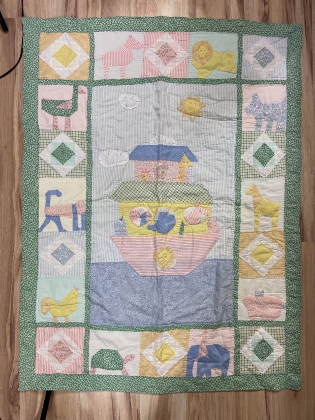 patchworkowy pled hand made