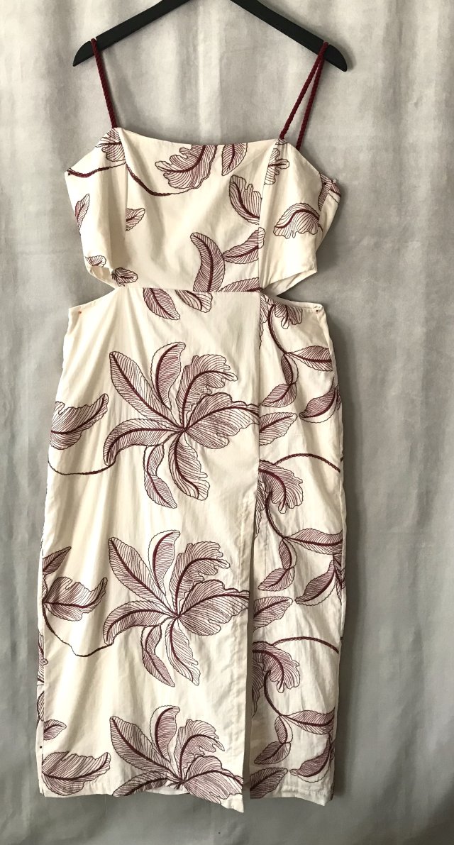 ZARA sukienka hafty boho maxi XL