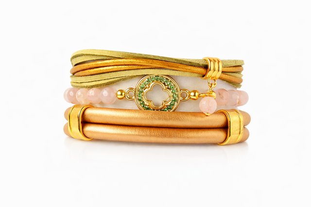 GOLDEN GREEN SET- unikat