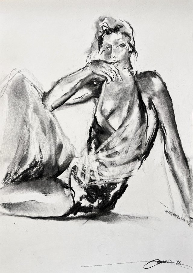Lady - 33x47